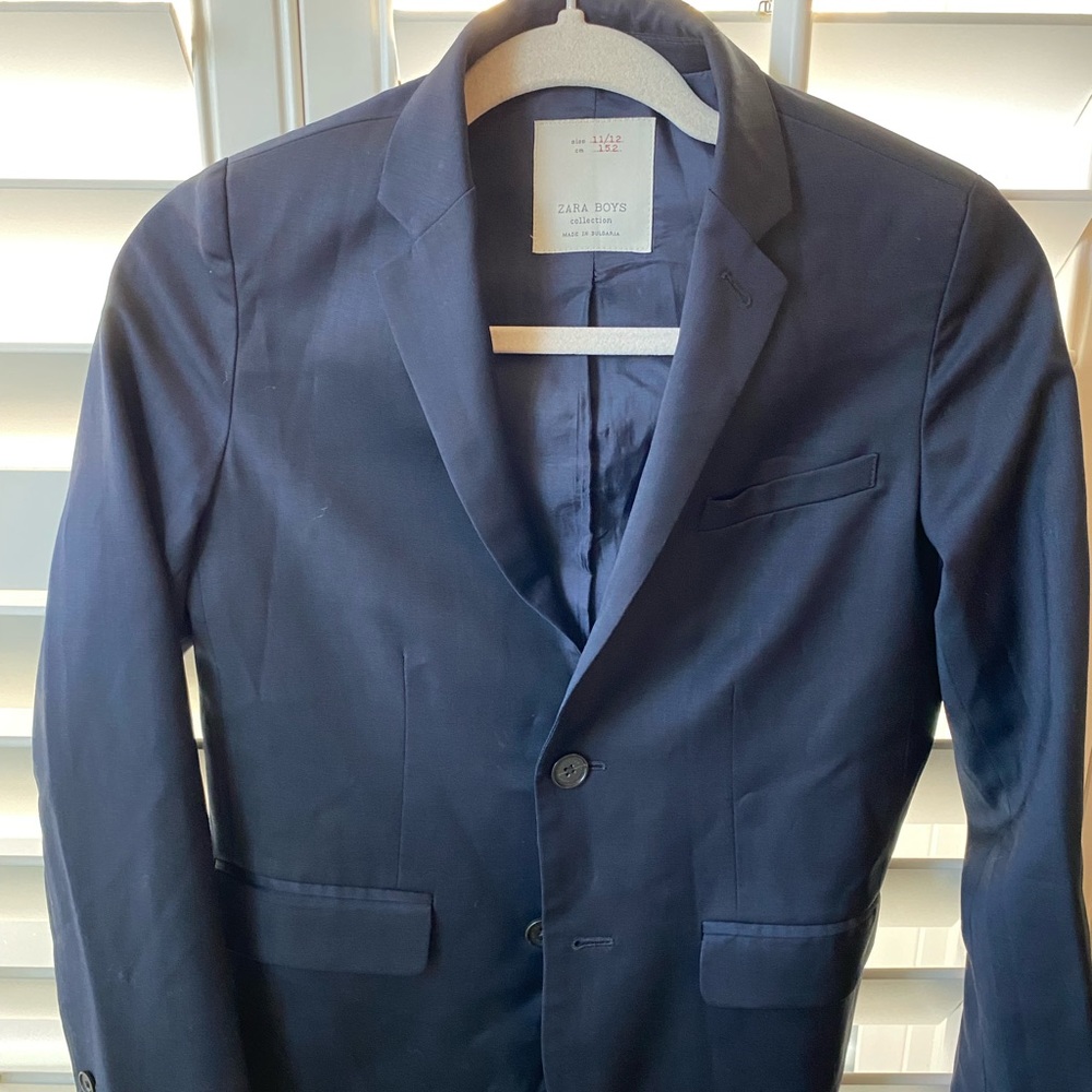 Zara Blue Blazer 11/12